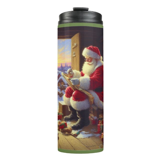 Garrafa Térmica Natal Papai Noel 2 (Frente)