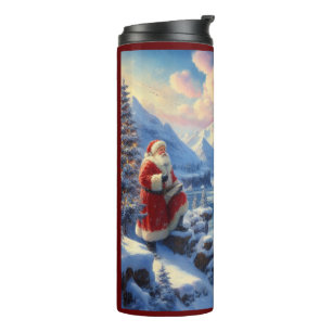 Garrafa Térmica Natal Papai Noel 6