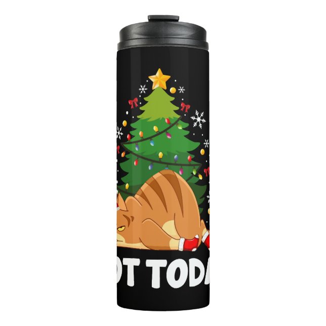 Garrafa Térmica Natal para gatos (Frente)