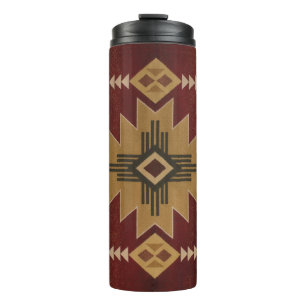 Garrafa Térmica Native American Pattern Fleece