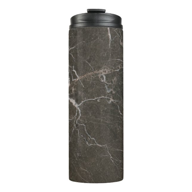 Garrafa Térmica Natural Marble Texture Background, Natural Italian (Frente)
