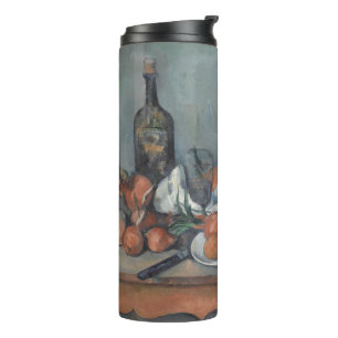 Garrafa Térmica Natureza Morta com Cebolas, Pintura a Óleo, Paul C