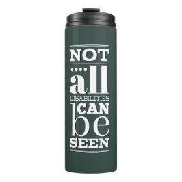 Garrafa Térmica Nem todas as deficiências são visíveis