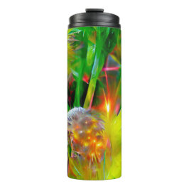 Garrafa Térmica Neon Glow Dandelions no Dream Garden