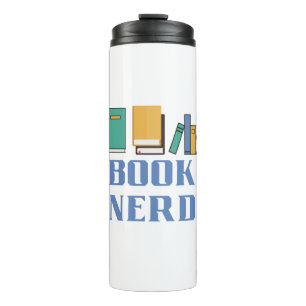 Garrafa Térmica Nerd de Livro