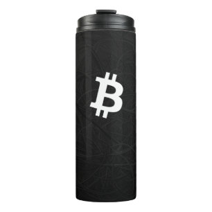 Garrafa Térmica Neurônio Preto Bitcoin