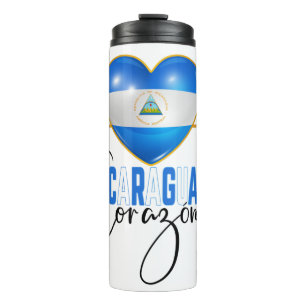Garrafa Térmica Nicarágua En mi Corazon Pride Nicarágua
