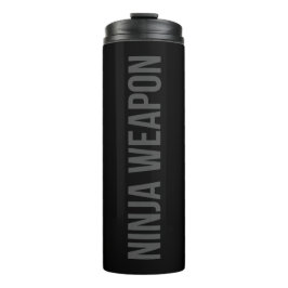 Garrafa Térmica Ninja Weapon Thermal Bottle