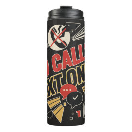 Garrafa Térmica No Calls, Text Only