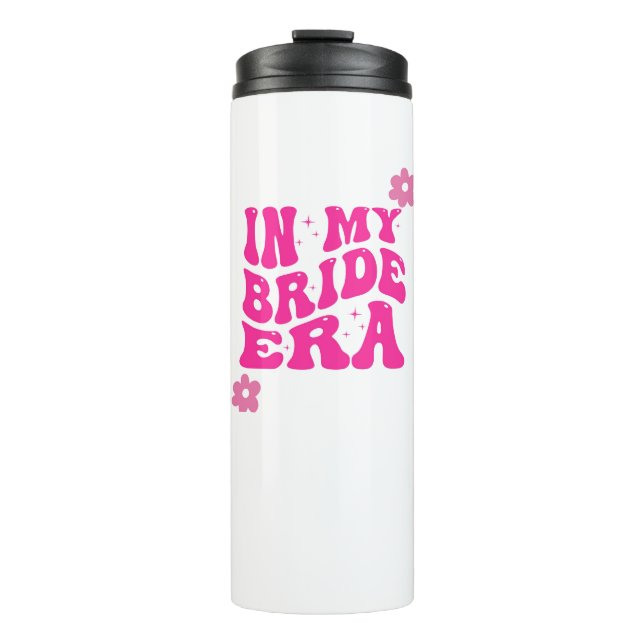 GARRAFA TÉRMICA NO MEU BRIDE ERA PINK DESIGN (Frente)