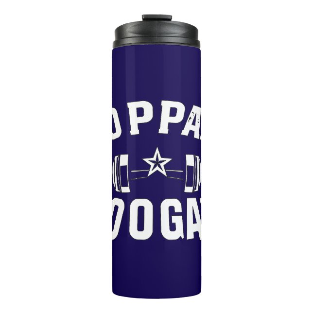 Garrafa Térmica No Pain No Gain Workout Barbell (Frente)