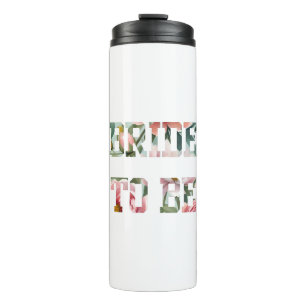Garrafa Térmica Noiva Floral Print para Ser
