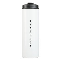 Nome de servidor vertical personalizado branco pre