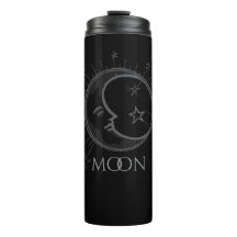[NOME] Frasco de Lua Eclética Nome Personalizado