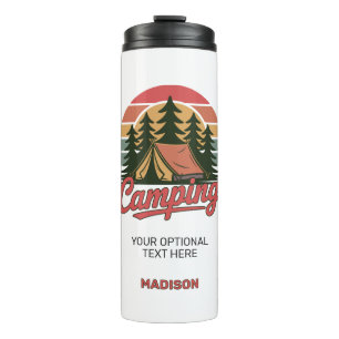 Garrafa Térmica Nome Personalizado Camping