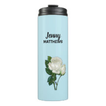 Nome personalizado das rosas brancas de vindima em