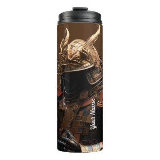Garrafa Térmica Nome Personalizado do Guerreiro Armador Tumbler Té