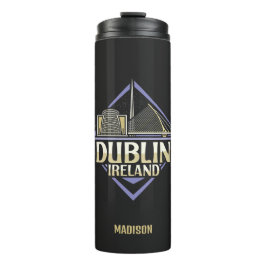 Garrafa Térmica Nome personalizado Dublin Irlanda