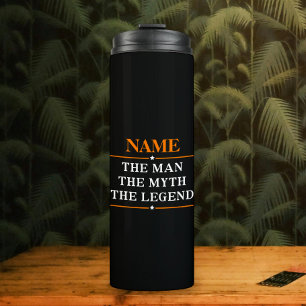 Garrafa Térmica Nome Personalizado O Homem O Mito A Legenda
