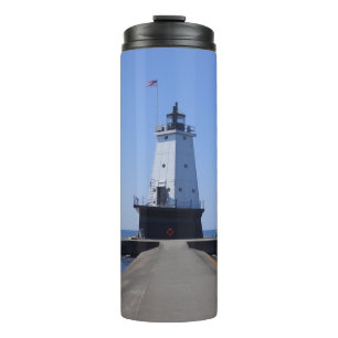 Garrafa Térmica North Pierhead Lighthouse, Ludington, MI