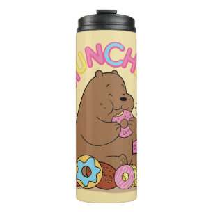 Garrafa Térmica Nós Bare Bears - Grizz Rosquinha Munchies!