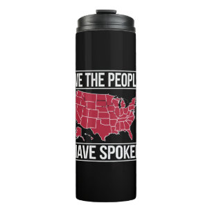 Garrafa Térmica Nós, o Povo, Falamos Mapa da Eleição de 2024