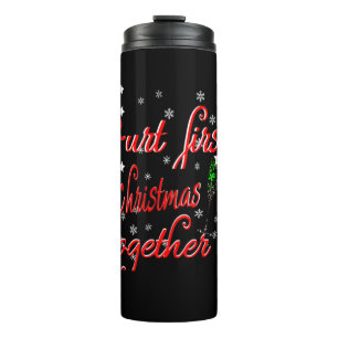 Garrafa Térmica Nosso Primeiro Natal Juntos Feliz Natal