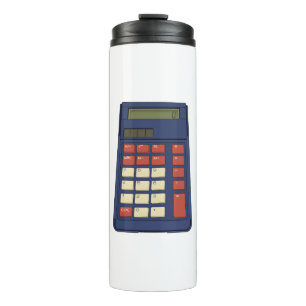 Garrafa Térmica Nostalgia da Escola de Matemática Calculadora do a
