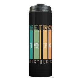 Garrafa Térmica Nostalgia retrô 1974