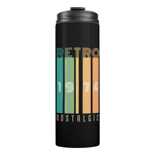 Garrafa Térmica Nostalgia retrô 1974 (Frente)