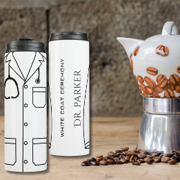 Garrafa Térmica Nova Cerimônia Personalizada de Casaco White Docto