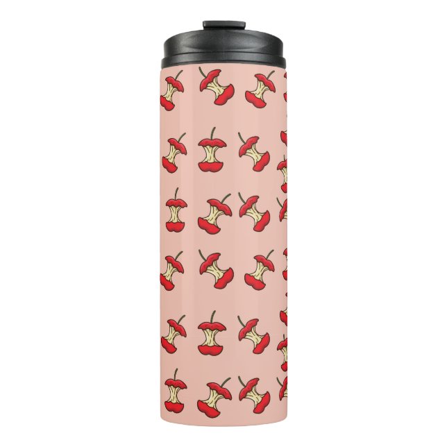 Garrafa Térmica Núcleos de Maçã (Frente)