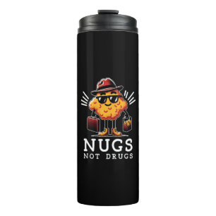 Garrafa Térmica Nuggets Crocantes Não Drogas