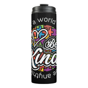 Garrafa Térmica Num mundo onde você pode ser qualquer coisa genti