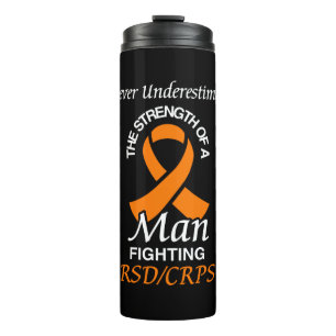 Garrafa Térmica Nunca Subestimar/Fita/Homem...RSD/CRPS