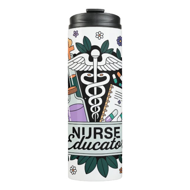 Garrafa Térmica Nurse Educator (Frente)