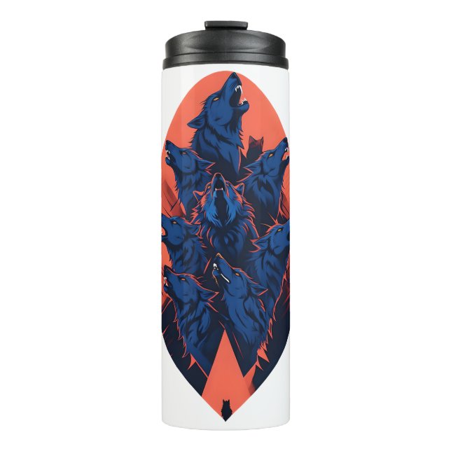 Garrafa Térmica O 10º Lobo (Frente)