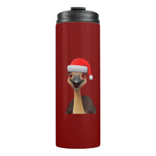 Garrafa Térmica O ajudante australiano do Papai Noel - Emu de Nata