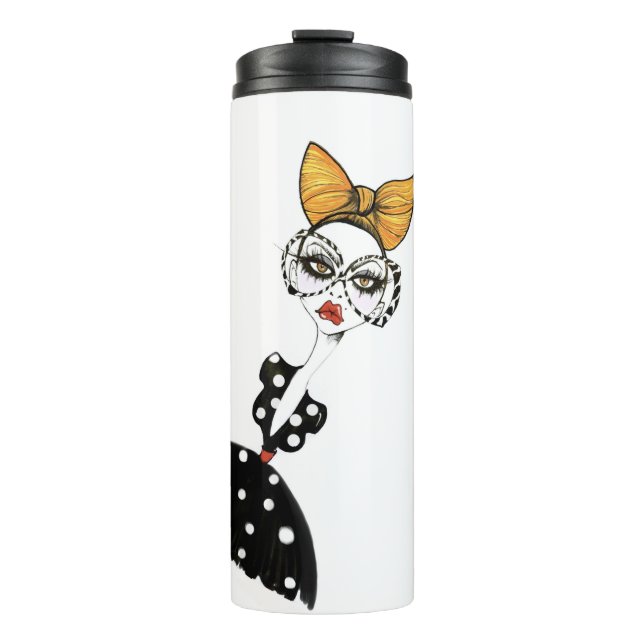 Garrafa Térmica O animal Eyes o Tumbler (Frente)