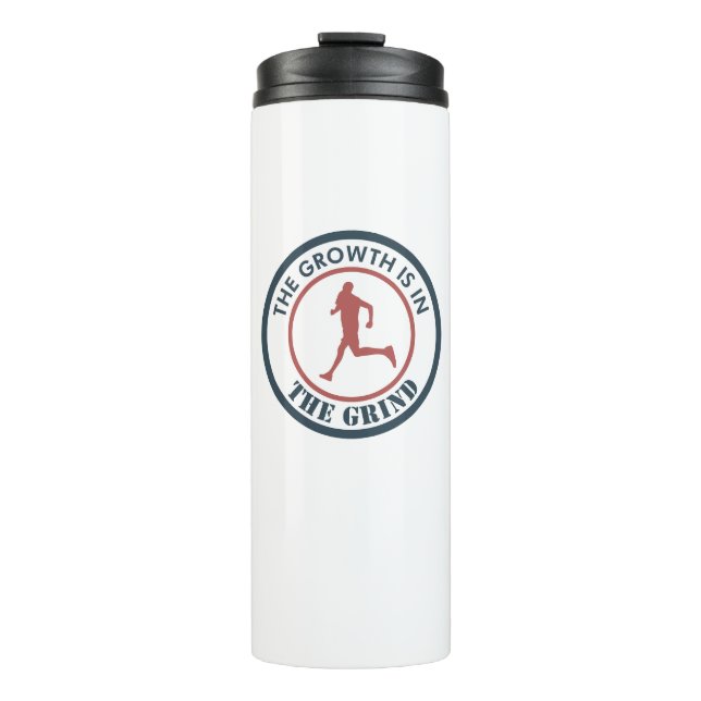 Garrafa Térmica O Crescimento Está No Curso (Frente)