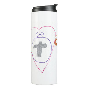 Garrafa Térmica O cristo é o principal Tumbler térmico