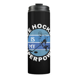 Garrafa Térmica O Hóquei No Gelo É A Minha Superpotência