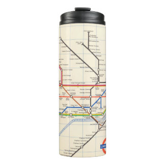 Garrafa Térmica O mapa subterrâneo de Londres