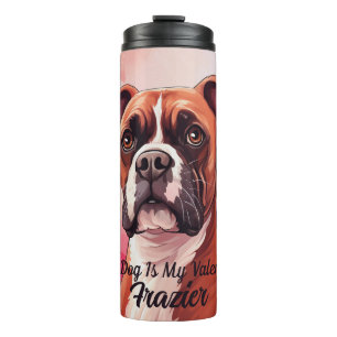 Garrafa Térmica O Meu Cachorro É O Meu Nome Personalizado Do Namor