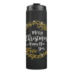 Garrafa Térmica O Natal deseja o tumbler