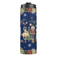 O Nutcracker Balé de Natal Vintage Watercolor