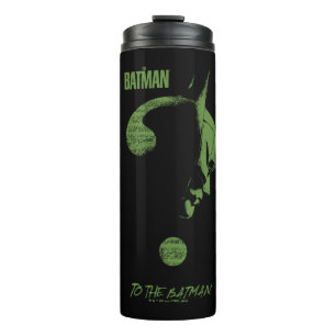 Garrafa Térmica O Ponto De Pergunta "Ao Batman" Do Riddler