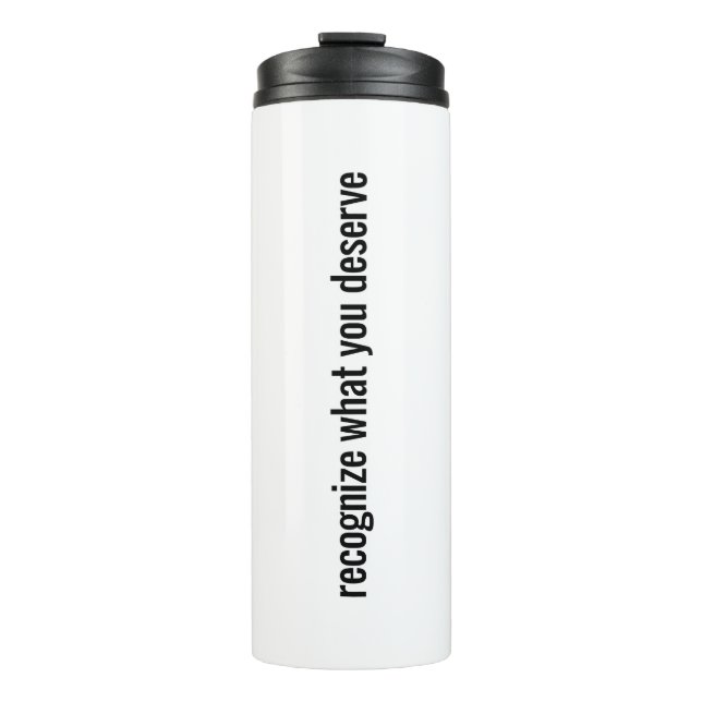 Garrafa Térmica O Que Você Merece Tumbler Térmico (Frente)