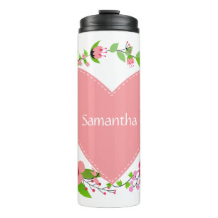 Garrafa Térmica O(s) seu(s) nome(s) em um encanador personalizado 