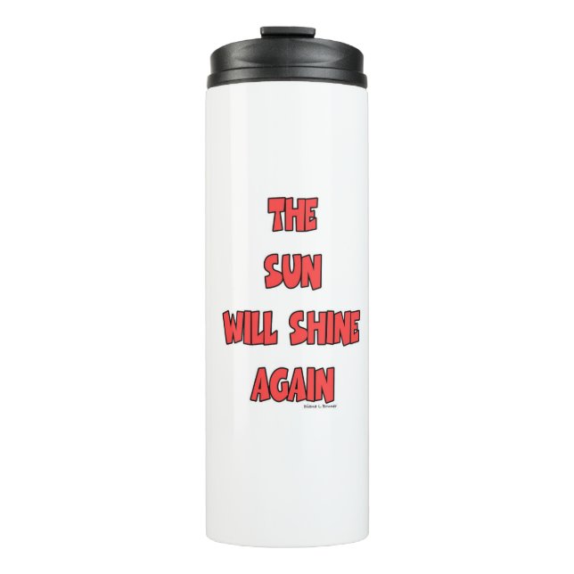 GARRAFA TÉRMICA O SOL VOLTARÁ A BRILHAR (Frente)